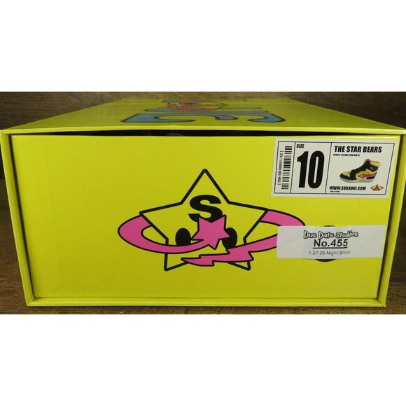 Sukamii High Tops THE STAR BEAR Designer Sneakers OG Box Brand New Men's Size 10 - Picture 8 of 9